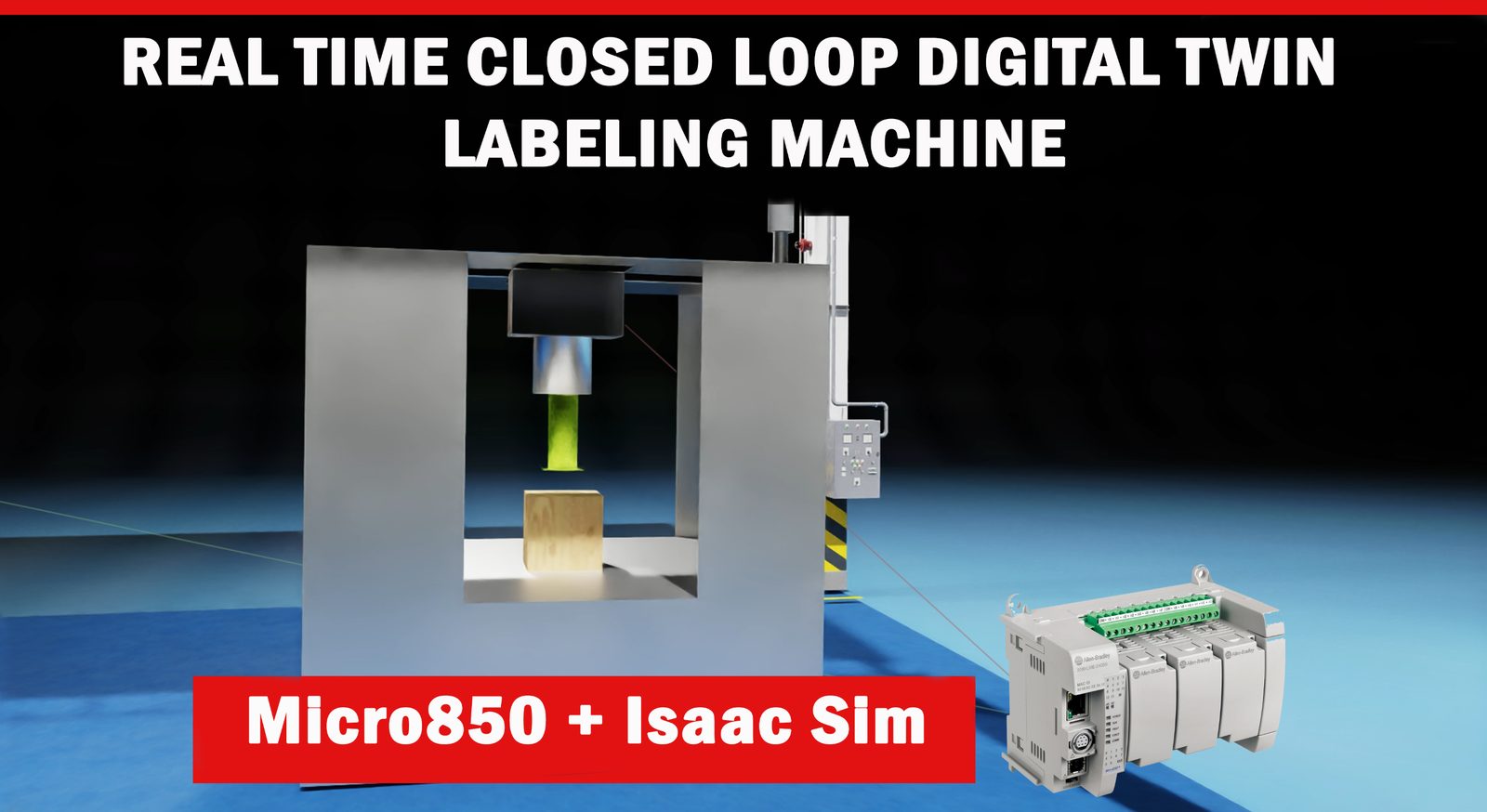 Labeler machine digital twin
